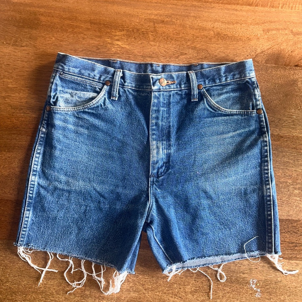 Wrangler Classic Blue Denim Shorts